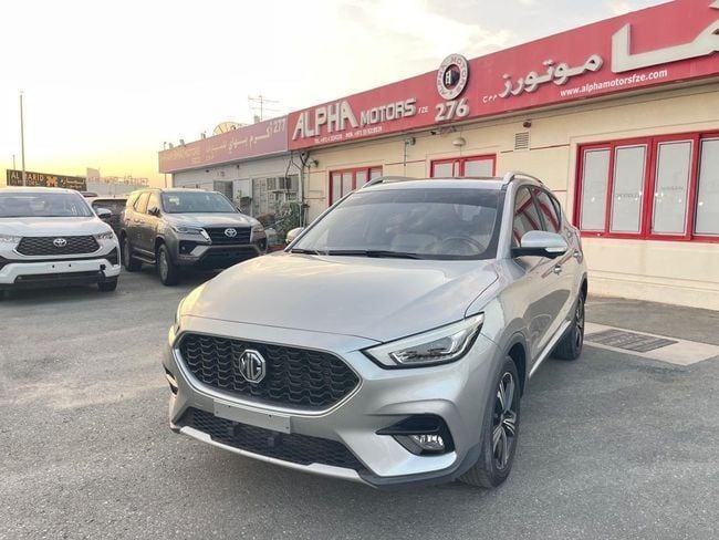 Used MG ZS II Facelift, 1.5 l, 2023 in Dubai by ALPHA MOTORS FZE, Silver color. GCC Specs | AUTO.AE | Listing #265237