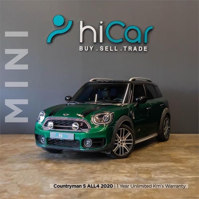 مستعملة MINI Countryman Cooper S فيس ليفت الثاني, 2.0 l, 2020 في في دبي من Hi Car Approved Pre-Owned Cars Showroom، اللون أخضر. مواصفات الخليج | AUTO.AE | إعلان #264540