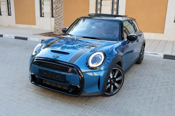 Used MINI Hatch Cooper S III (F55/F56) Facelift 2, 2.0 l, 2024 in Dubai by AL MARWA CARS, Light Blue color. GCC Specs | AUTO.AE | Listing #266004