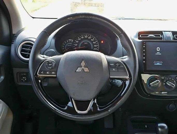 New Mitsubishi Attrage I Facelift, 1.2 l, 2021 in Dubai by SK Motors, Silver color. GCC Specs | AUTO.AE