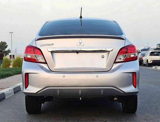 New Mitsubishi Attrage I Facelift, 1.2 l, 2021 in Dubai by SK Motors, Silver color. GCC Specs | AUTO.AE
