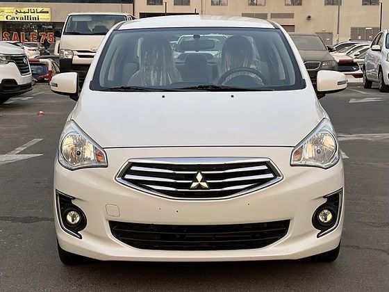 مستعملة Mitsubishi Attrage أنا فيس ليفت, 1.2 l, 2020 في في دبي من DEVA CARS، اللون أبيض. مواصفات الخليج | AUTO.AE