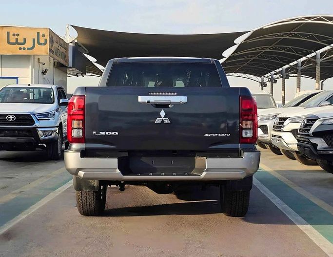 New Mitsubishi L200 VI, 2.4 l, 2024 in Dubai by SK Motors, Grey color. GCC Specs | AUTO.AE