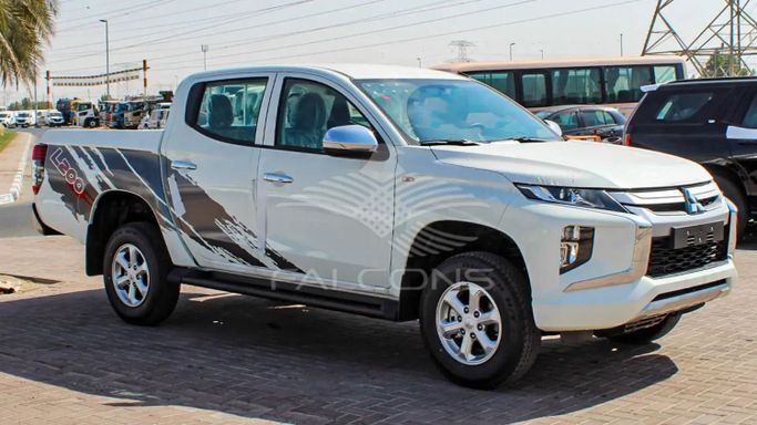 New Mitsubishi L200 V Facelift, 2.4 l, 2023 in Dubai by Falcons GT Motors FZCO, White color. Other | AUTO.AE