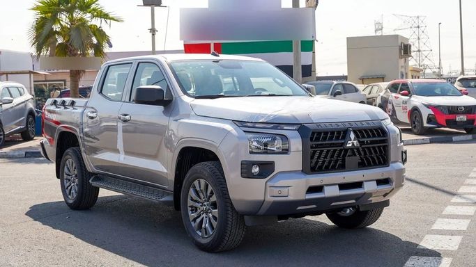 New Mitsubishi L200 VI, 2.4 l, 2026 in Dubai by NEW AUTO FZCO, Silver color. GCC Specs | AUTO.AE