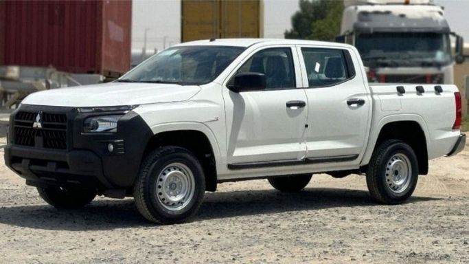 New Mitsubishi L200 VI, 2.4 l, 2025 in Dubai by TARGET MOTORS FZE, White color. GCC Specs | AUTO.AE