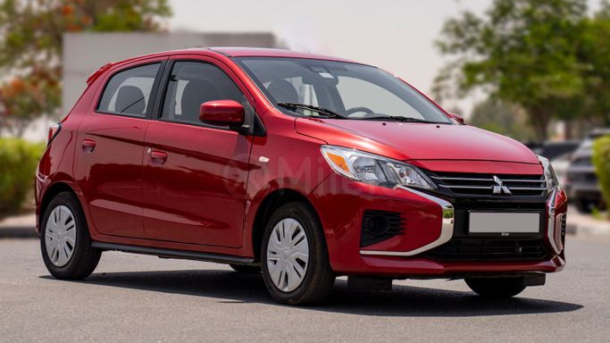 New Mitsubishi Mirage VI Facelift 2, 1.2 l, 2024 in Dubai by Milele, Red color. Other | AUTO.AE
