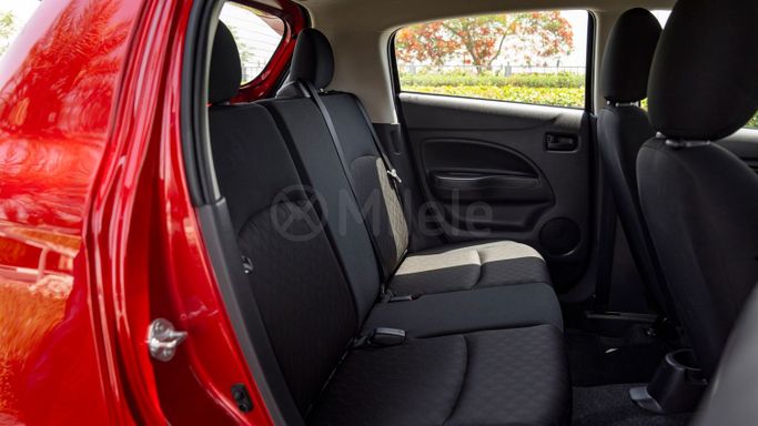 New Mitsubishi Mirage VI Facelift 2, 1.2 l, 2024 in Dubai by Milele, Red color. Other | AUTO.AE