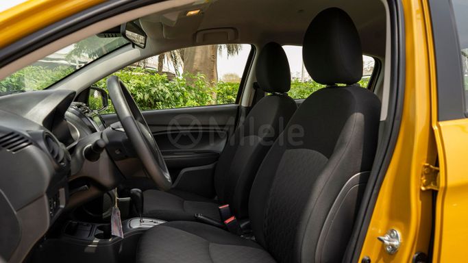 Подержанный Mitsubishi Mirage VI Рестайлинг 2, 1.2 л, 2024 в Дубае от Milele Желтый цвет. Other | AUTO.AE