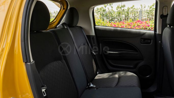 Подержанный Mitsubishi Mirage VI Рестайлинг 2, 1.2 л, 2024 в Дубае от Milele Желтый цвет. Other | AUTO.AE