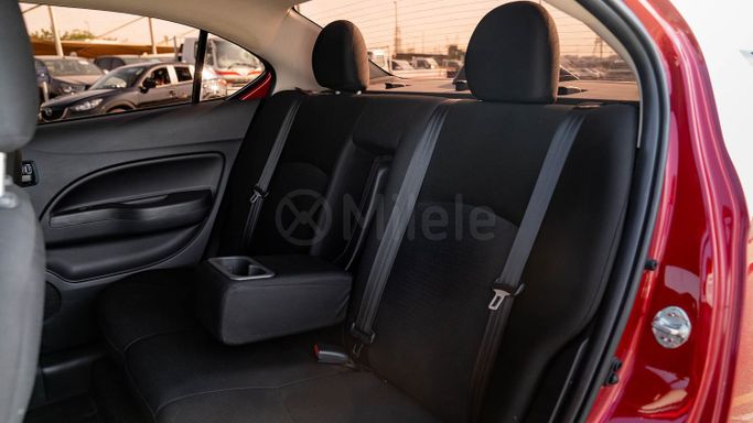 Used Mitsubishi Mirage VI Facelift 2, 1.2 l, 2024 in Dubai by Milele, Red color. Other | AUTO.AE