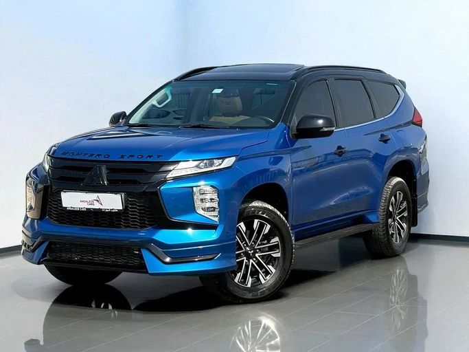 Подержанный Mitsubishi Montero Sport III Рестайлинг, 3.0 л, 2023 в Дубае от Andaleeb Cars Синий цвет. GCC | AUTO.AE