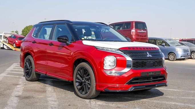 جديدة Mitsubishi Outlander رابعاً, 2.5 l, 2025 في في دبي من NEW AUTO FZCO، اللون أحمر. مواصفات الخليج | AUTO.AE | إعلان #233101