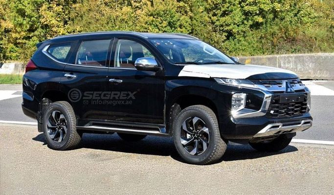 New Mitsubishi Pajero Sport III Facelift, 2.4 l, 2025 in Dubai by Segrex Auto, Black color. GCC Specs | AUTO.AE