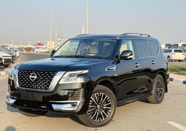 Подержанный Nissan Armada II, 5.6 л, 2019 в Дубае от Alhamd Motors Черный цвет. Американская | AUTO.AE