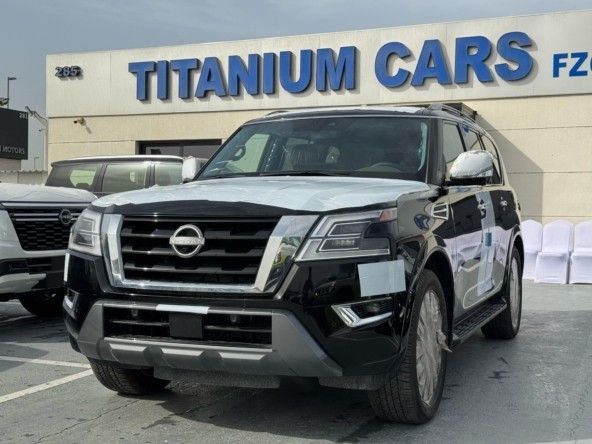 Новый Nissan Armada II Рестайлинг, 5.6 л, 2024 в Дубае от Titanum Cars Черный цвет. Other | AUTO.AE