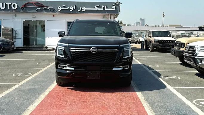 New Nissan Armada III, 3.5 l, 2025 in Dubai by Valcor Auto, Black color. Canadian Specs | AUTO.AE