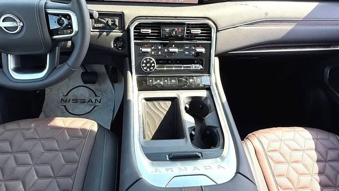 New Nissan Armada III, 3.5 l, 2025 in Dubai by Valcor Auto, Black color. Canadian Specs | AUTO.AE