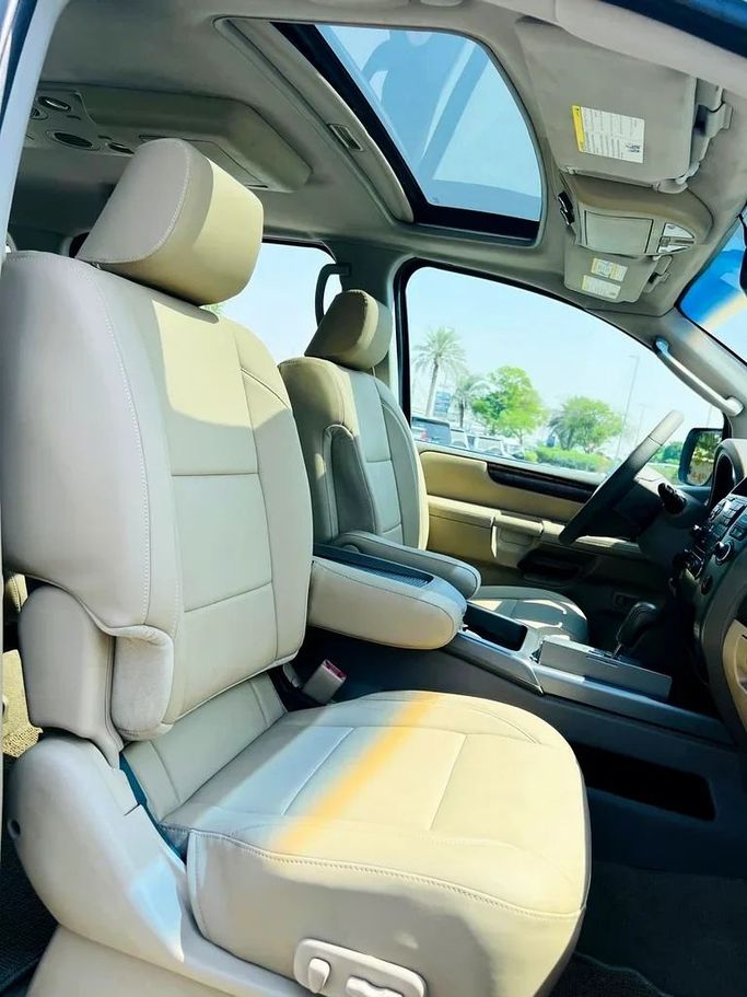 Used Nissan Armada I Facelift, 5.6 l, 2008 in Dubai by First Choice Motors, White color. GCC Specs | AUTO.AE