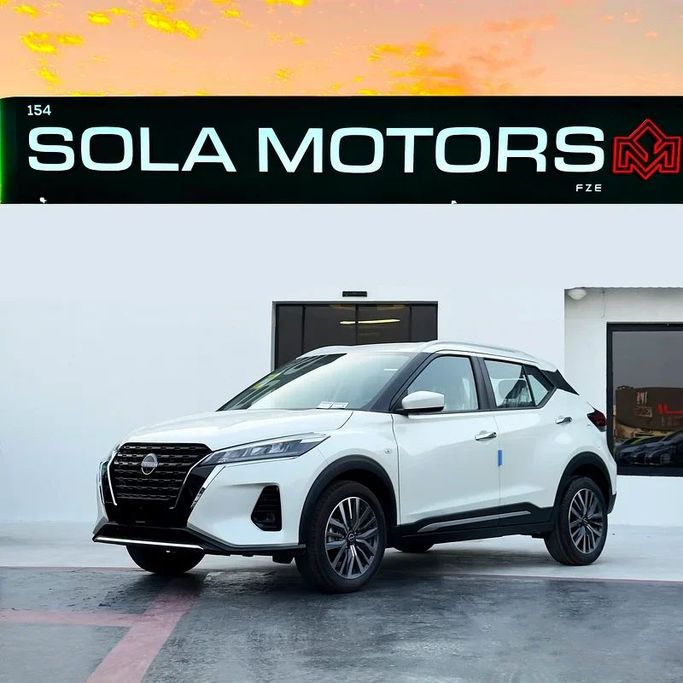 Новый Nissan Kicks I Рестайлинг, 1.5 л, 2025 в Дубае от Sola Motors Белый цвет. Other | AUTO.AE