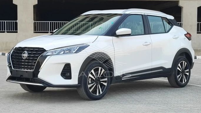 New Nissan Kicks I Facelift, 1.6 l, 2023 in Dubai by Falcons GT Motors FZCO, White color. Other | AUTO.AE