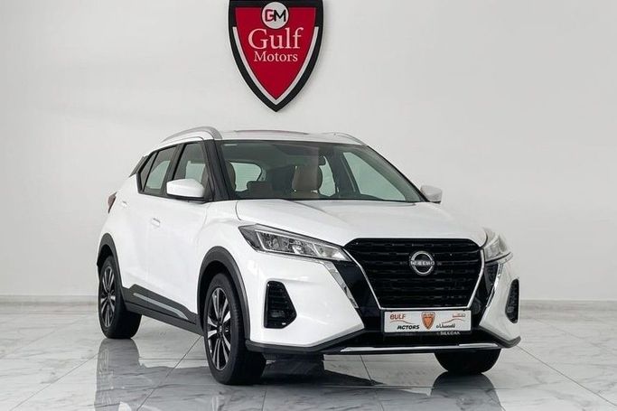 مستعملة Nissan Kicks أنا فيس ليفت, 1.6 l, 2023 في في دبي من Gulf Motors، اللون أبيض. مواصفات الخليج | AUTO.AE | إعلان #249955