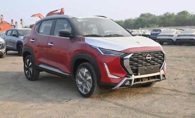 New Nissan Magnite I Facelift, 1.0 l, 2025 in Dubai by World Center Motors FZE, Red color. Other | AUTO.AE