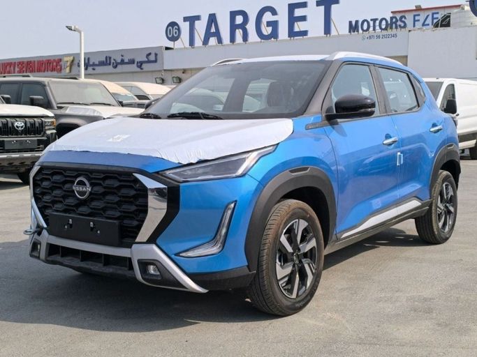 جديدة Nissan Magnite أنا فيس ليفت, 1.0 l, 2025 في في دبي من TARGET MOTORS FZE، اللون أزرق فاتح. أخرى | AUTO.AE | إعلان #269545