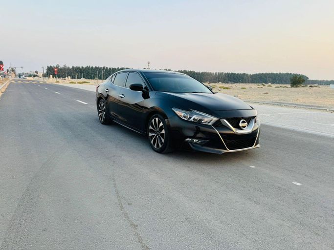 Подержанный Nissan Maxima VIII (A36), 3.5 л, 2017 в Дубае от Al Balora Al Bayda Used Cars Черный цвет. Other | AUTO.AE