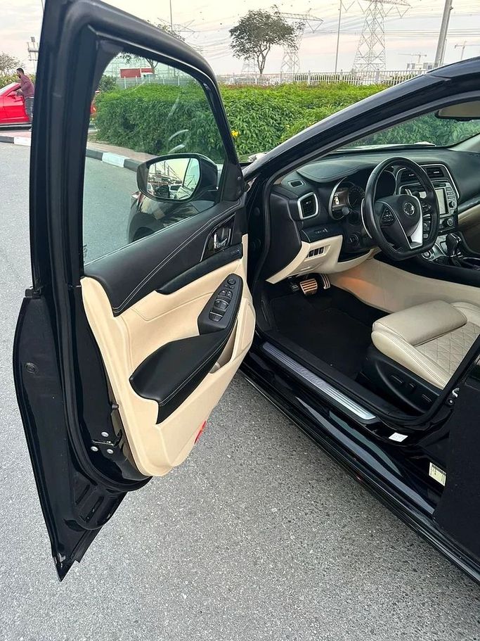 Used Nissan Maxima VIII (A36) Facelift, 3.5 l, 2020 in Dubai by First Choice Motors, Black color. GCC Specs | AUTO.AE