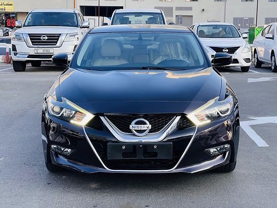Подержанный Nissan Maxima VIII (A36), 3.5 л, 2016 в Дубае от DEVA CARS Черный цвет. GCC | AUTO.AE