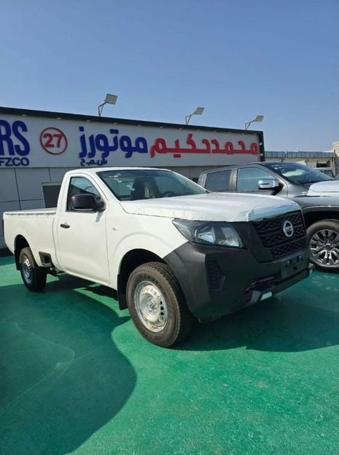 New Nissan Navara (Frontier) IV (D23), 2.3 l, 2024 in Dubai by Mohamed Hakim Motors, White color. Japanese Specs | AUTO.AE