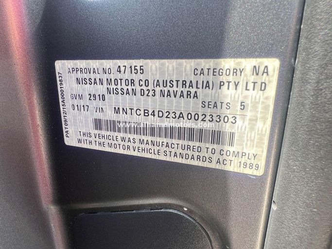 Used Nissan Navara (Frontier) IV (D23), 2.3 l, 2017 in Dubai by Alhamd Motors, Grey color. Other | AUTO.AE