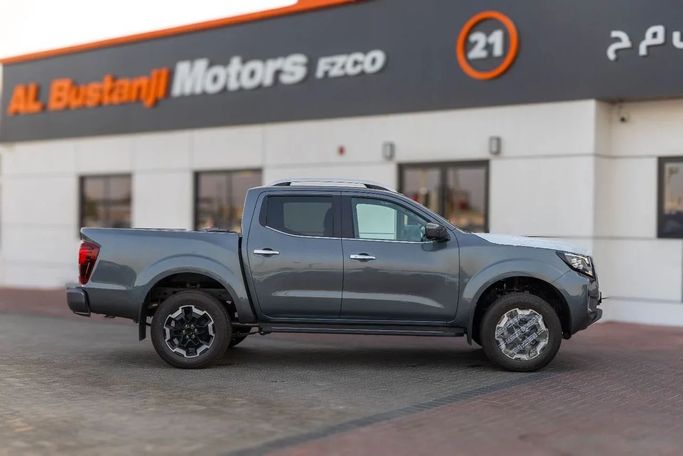 New Nissan Navara (Frontier) IV (D23), 2.5 l, 2024 in Dubai by Albustanji Motors FZCO, Grey color.  | AUTO.AE