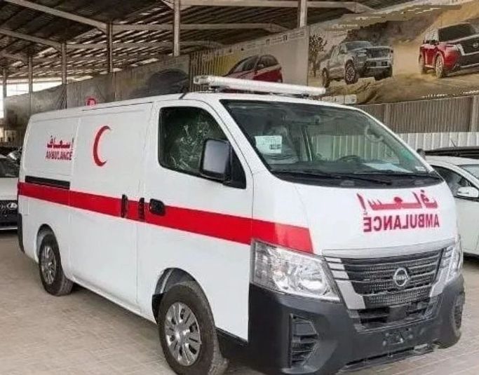 Новый Nissan NV350 Caravan I Рестайлинг, 2.5 л, 2023 в Дубае от Mohamed Hakim Motors Белый цвет. GCC | AUTO.AE