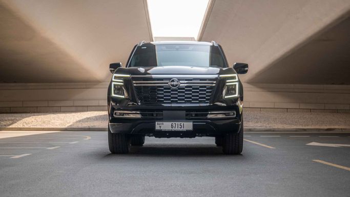 Nissan Patrol VII (Y63), 2026 business suv 5 dr. for rent in Dubai by Car Lux 365 Car Rental, black color | AUTO.AE