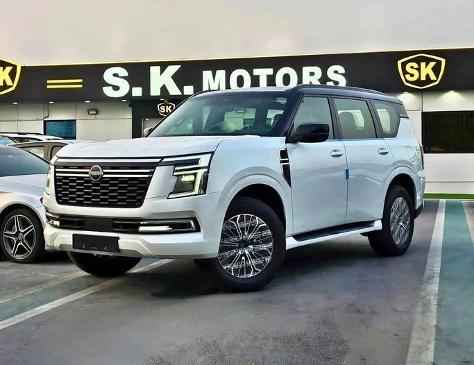 Новый Nissan Patrol VII (Y63), 3.8 л, 2025 в Дубае от SK Motors Белый цвет. GCC | AUTO.AE