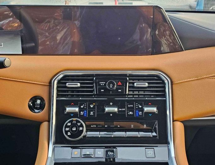 New Nissan Patrol VII (Y63), 3.8 l, 2025 in Dubai by SK Motors, Black color. GCC Specs | AUTO.AE