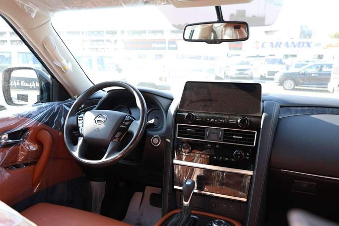 New Nissan Patrol VII (Y63), 3.5 l, 2024 in Dubai by F7 Motors, Black color. Japanese Specs | AUTO.AE