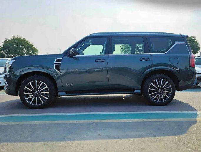 New Nissan Patrol VII (Y63), 3.5 l, 2025 in Dubai by SK Motors, Grey color. GCC Specs | AUTO.AE