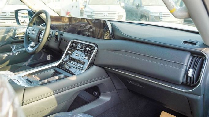 New Nissan Patrol VII (Y63), 3.5 l, 2025 in Dubai by Najem Motors, Black color. GCC Specs | AUTO.AE