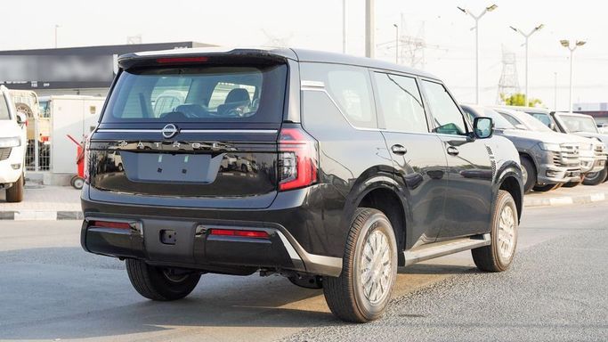 New Nissan Patrol VII (Y63), 3.5 l, 2025 in Dubai by Najem Motors, Black color. GCC Specs | AUTO.AE