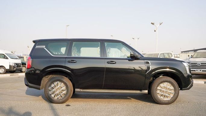 New Nissan Patrol VII (Y63), 3.5 l, 2025 in Dubai by Najem Motors, Black color. GCC Specs | AUTO.AE