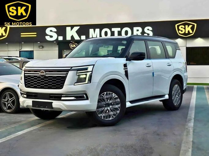 Новый Nissan Patrol VII (Y63), 3.8 л, 2025 в Дубае от SK Motors Белый цвет. GCC | AUTO.AE
