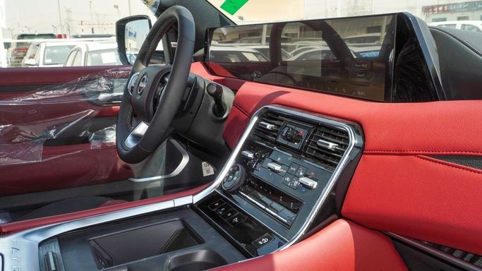 New Nissan Patrol VII (Y63), 3.5 l, 2025 in Dubai by Najem Motors, White color. GCC Specs | AUTO.AE