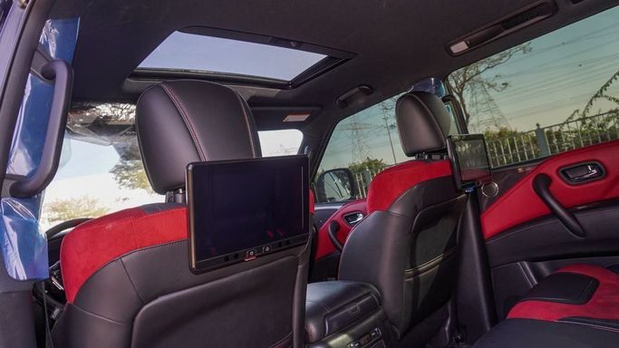 Used Nissan Patrol VI (Y62) Facelift 2, 5.6 l, 2023 in Dubai by Najem Motors, Black color. GCC Specs | AUTO.AE