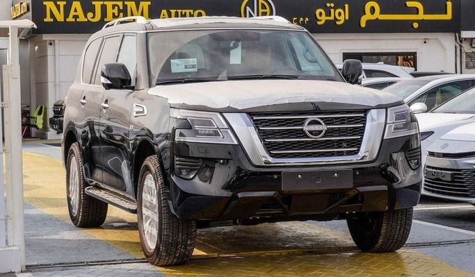 Новый Nissan Patrol VII (Y63), 3.8 л, 2024 в Дубае от Najem Motors Черный цвет. GCC | AUTO.AE