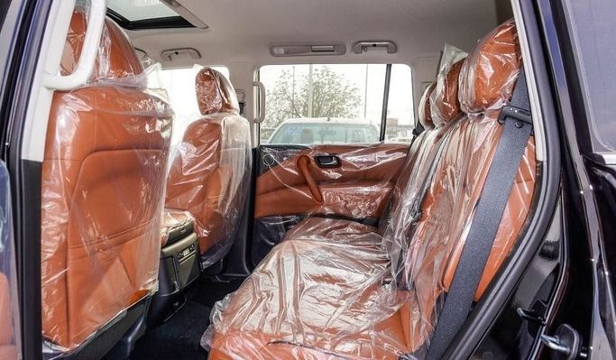 Новый Nissan Patrol VII (Y63), 3.8 л, 2024 в Дубае от Najem Motors Черный цвет. GCC | AUTO.AE