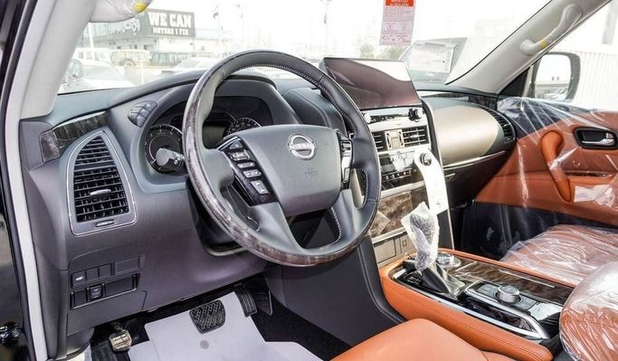 Новый Nissan Patrol VII (Y63), 3.8 л, 2024 в Дубае от Najem Motors Черный цвет. GCC | AUTO.AE