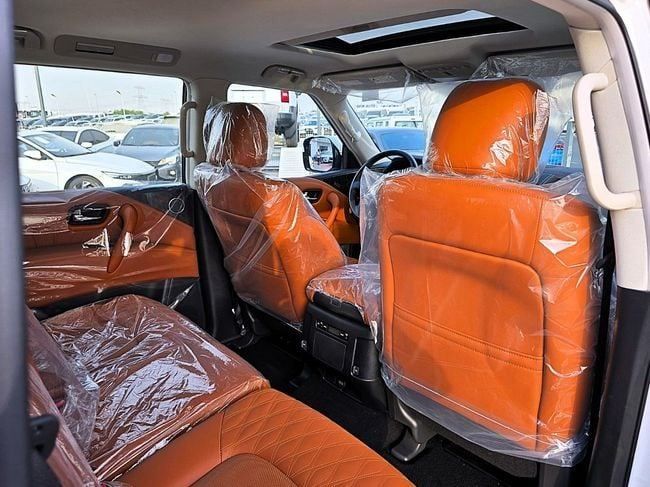 New Nissan Patrol VI (Y62) Facelift 2, 5.6 l, 2024 in Dubai by Soltan Auto, White color. Other | AUTO.AE